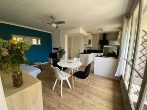 Appart T2 cosy rénové en centre ville avec parking